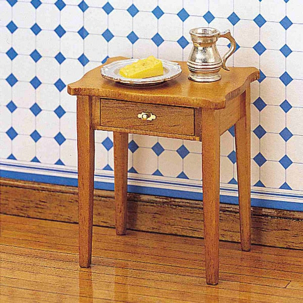 Mini Mundus Furniture Kit #40036 Hepplewhite Serpentine Table Dollhouse Mini Miniature Miniture 40036