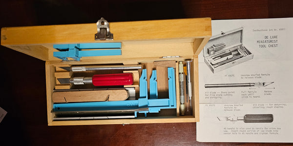 X-Acto Deluxe Miniaturusts Tool Chest #43911