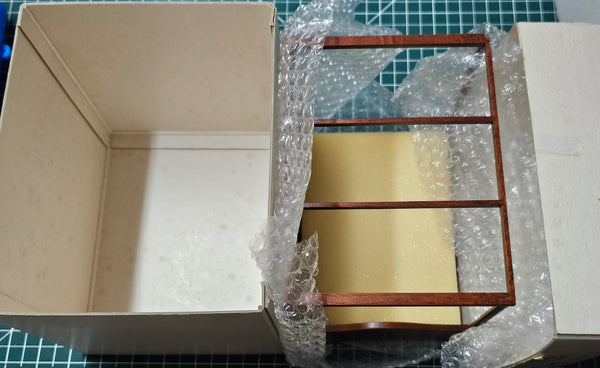 House of Miniatures Prebuilt Furniture #55014 Chippendale Canopy Bed X-Acto  XActo Dollhouse Mini Miniature Miniture 55014