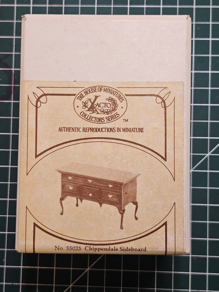 House of Miniatures Prebuilt Furniture #55025 Chippendale SideboardX-Acto  XActo Dollhouse Mini Miniature Miniture 55025