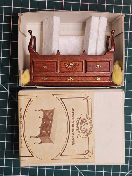 House of Miniatures Prebuilt Furniture #55025 Chippendale SideboardX-Acto  XActo Dollhouse Mini Miniature Miniture 55025