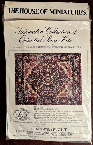 Tidewater Collection Oriental Rug Kit, No. 42204 Heriz 8x10 as new