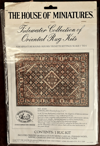 Tidewater Collection Oriental Rug Kit, No. 42206 Joshagan 5x7 as new