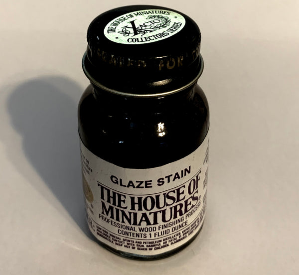 The House of Miniatures #43527 - Finish, Glaze Stain (secondary stain, patina), 1 oz