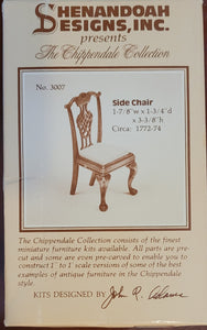 Shenandoah Designs 3007 Side Chair (1) - Chippendale Collection