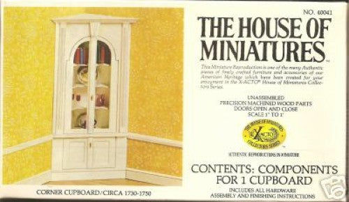 House of outlet Miniatures Corner Cupboard