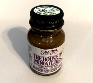 The House of Miniatures #43526 - Finish, Colonial Base Stain, 1 oz