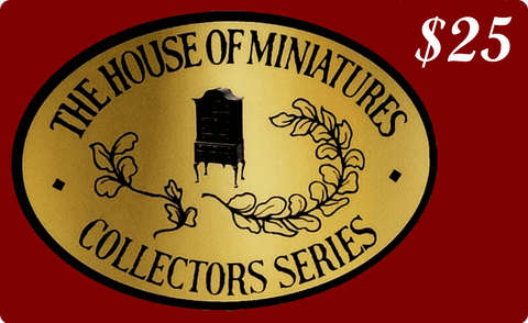 Gift Card for The House of Miniatures web store (digital gift card) $10, $25, $50 or $100