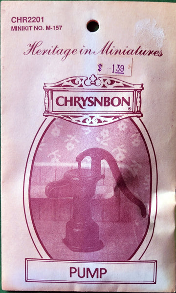 Chrysnbon Pitcher Pump Kit #M-157 Heritage in Miniatures 1/12th Styrene Model