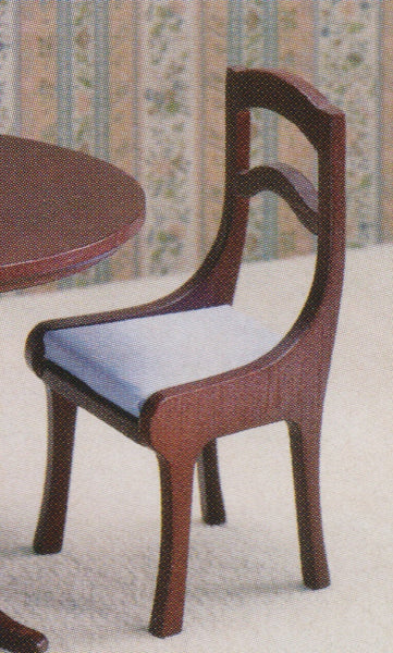 House of Miniatures Furniture Kit #40007 X-Acto Hepplewhite Side Chairs (2) XActo Dollhouse Miniature Miniture 40007