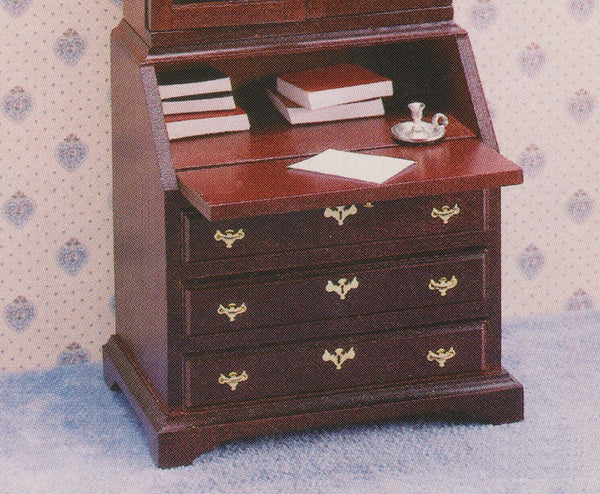 House of Miniatures Furniture Kit #40017 X-Acto Chippendale Desk XActo Dollhouse Mini Miniature Miniture 40017