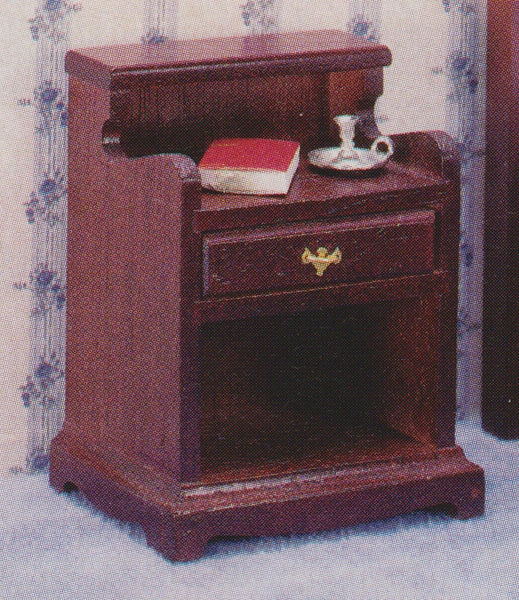 House of Miniatures Furniture Kit #40012 X-Acto Chippendale Nightstand XActo Dollhouse Mini Miniature Miniture 40012