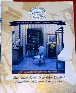 The House of Miniatures Furniture Kit Catalog - 1994 - Printable PDF, Furniture Kits
